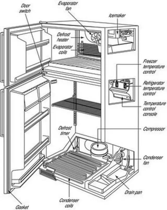 Refrigerator Power Consumption Electricity Usage of Refrigerator