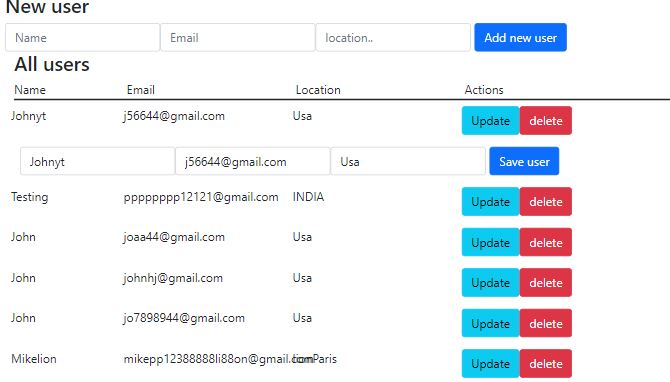 Tutorial Crud React Js Api 2 Create Simpan Data Dengan Database Reactjs Axios Get Put And 